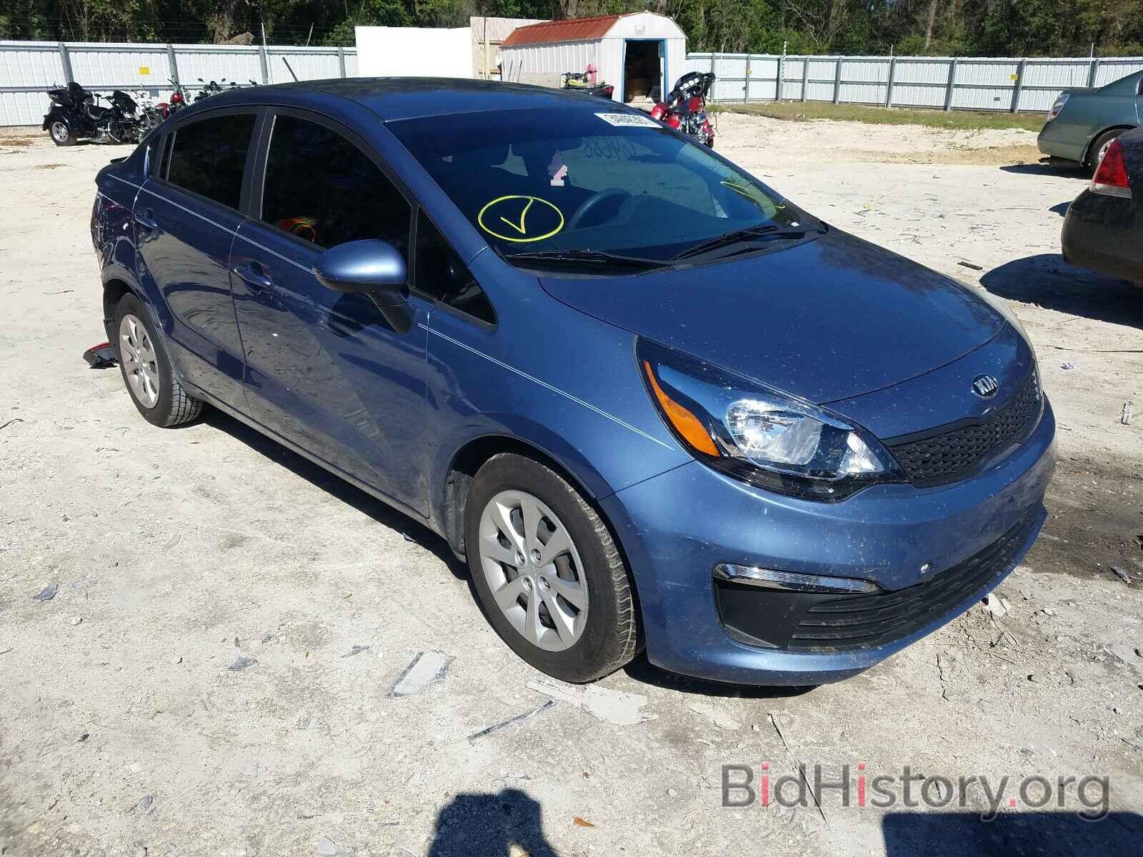 Photo KNADM4A3XG6682086 - KIA RIO 2016