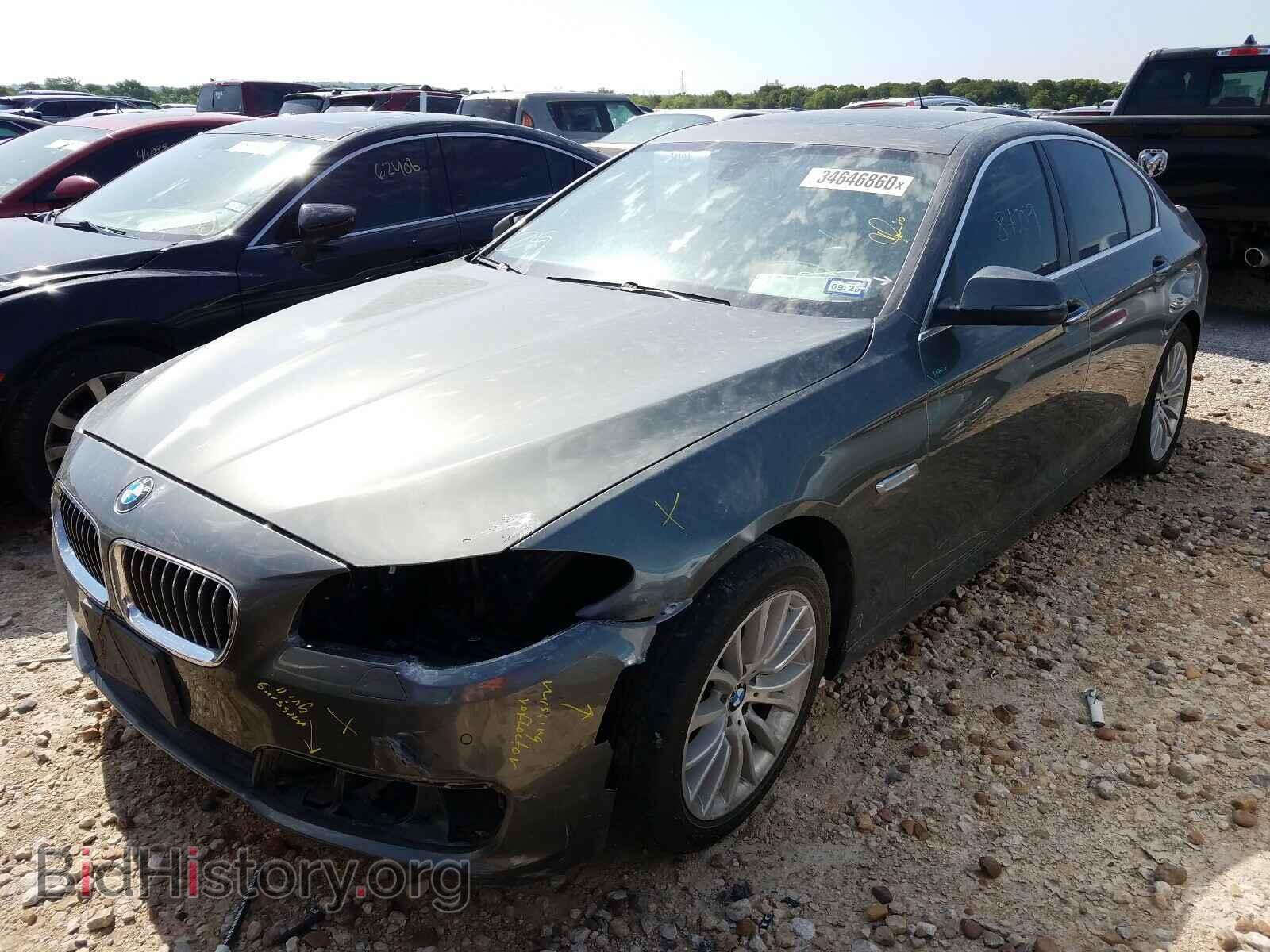 2014 BMW 5 SERIES - VIN: WBA5A5C54ED510968 - Фото 2