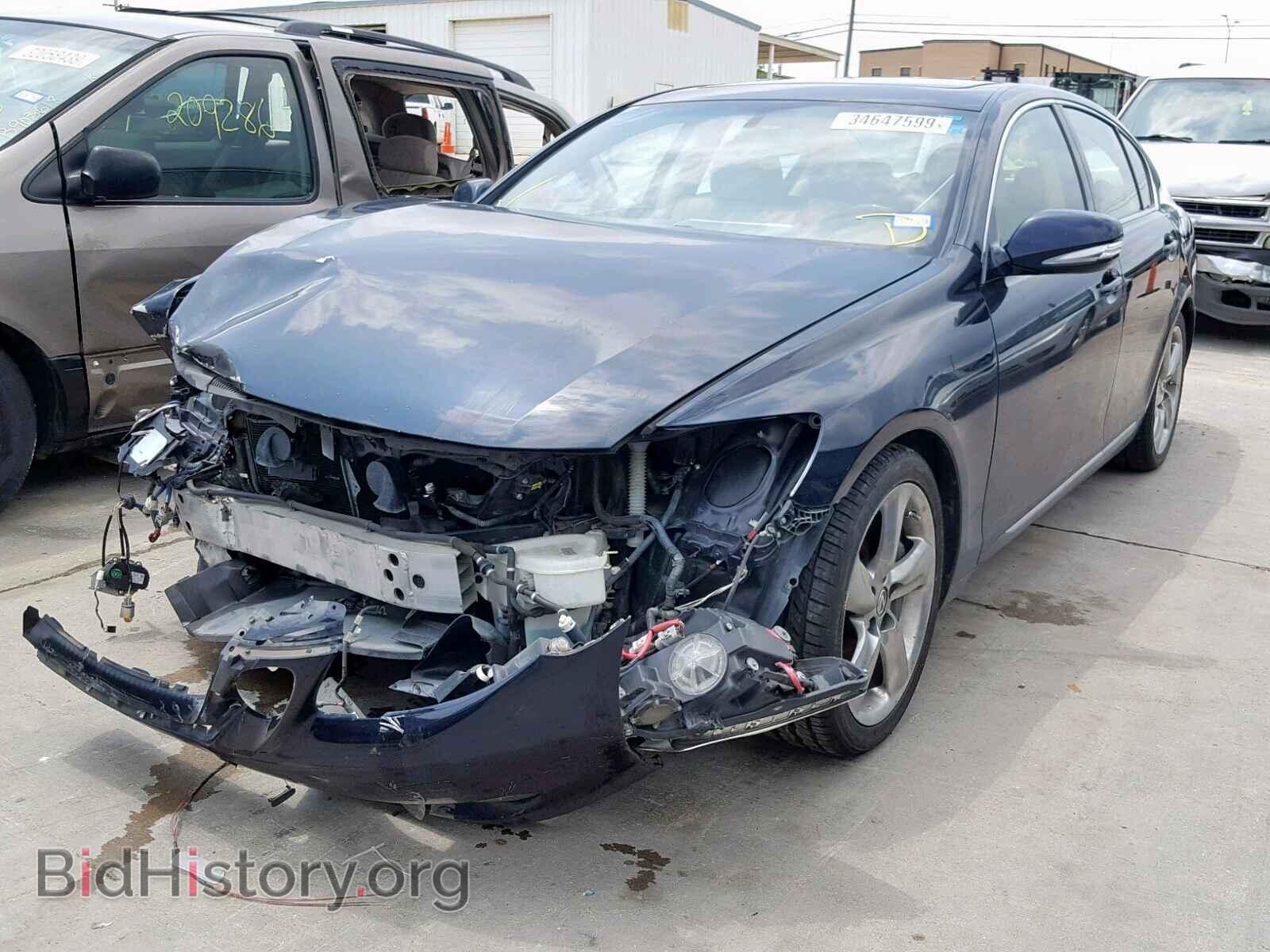 2008 LEXUS GS350 - VIN: JTHBE96S380038730 - Фото 2