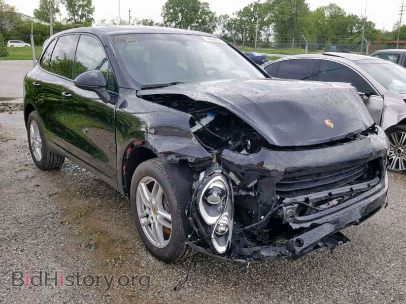2016 Porsche CAYENNE (VIN WP1AA2A29GKA08673) — photo 1 of 10, Copart, damage: front end