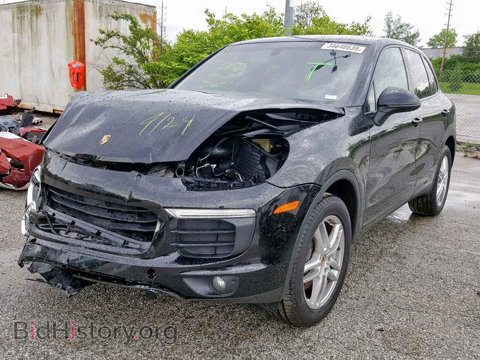 2016 PORSCHE CAYENNE - VIN: WP1AA2A29GKA08673 - Фото 2