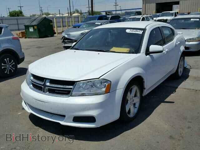 2012 DODGE AVENGER - VIN: 1C3CDZCB1CN266397 - Фото 2