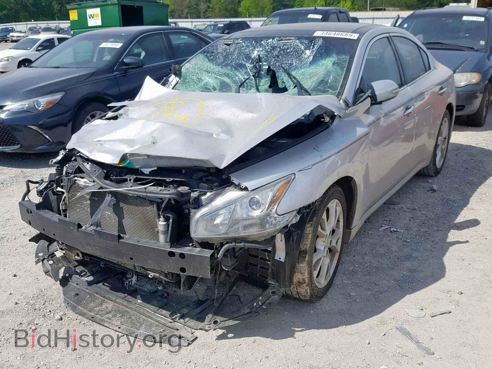 2012 NISSAN MAXIMA S - VIN: 1N4AA5AP4CC850197 - Фото 2