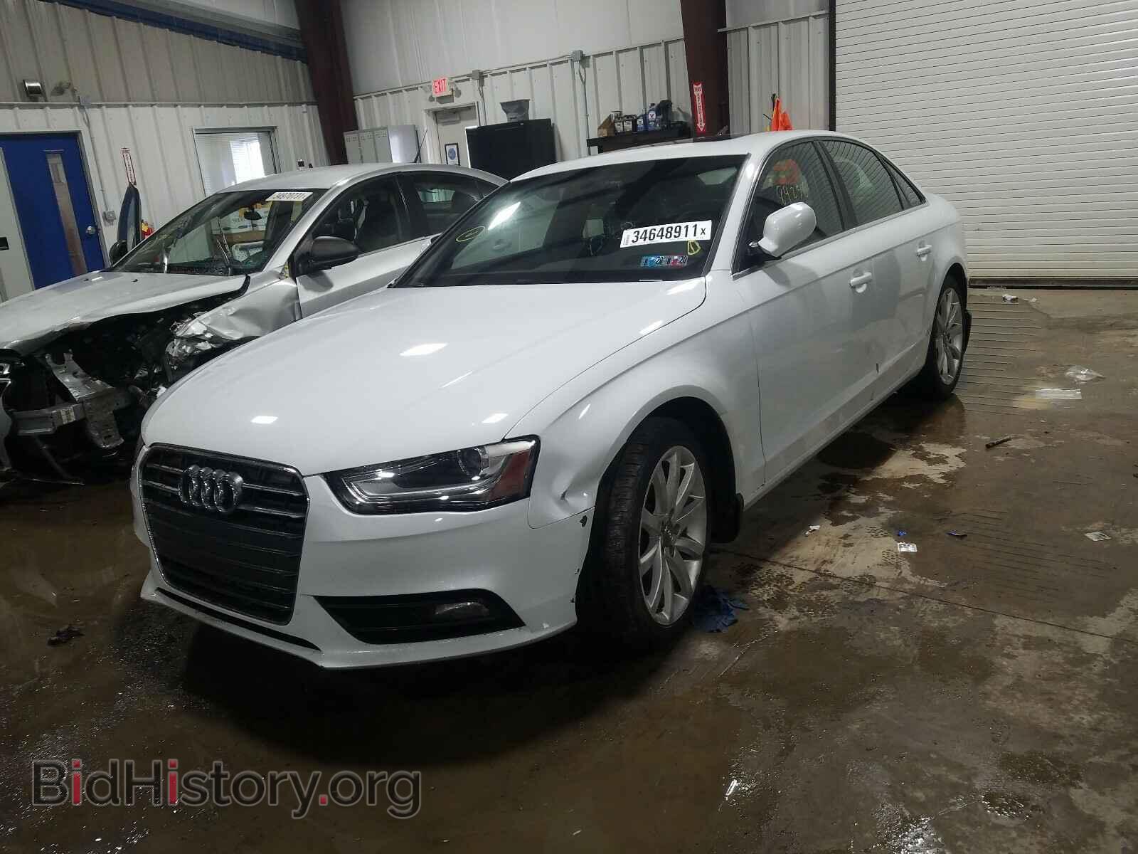 2013 AUDI A4 - VIN: WAUFFAFL3DN047304 - Photo 2