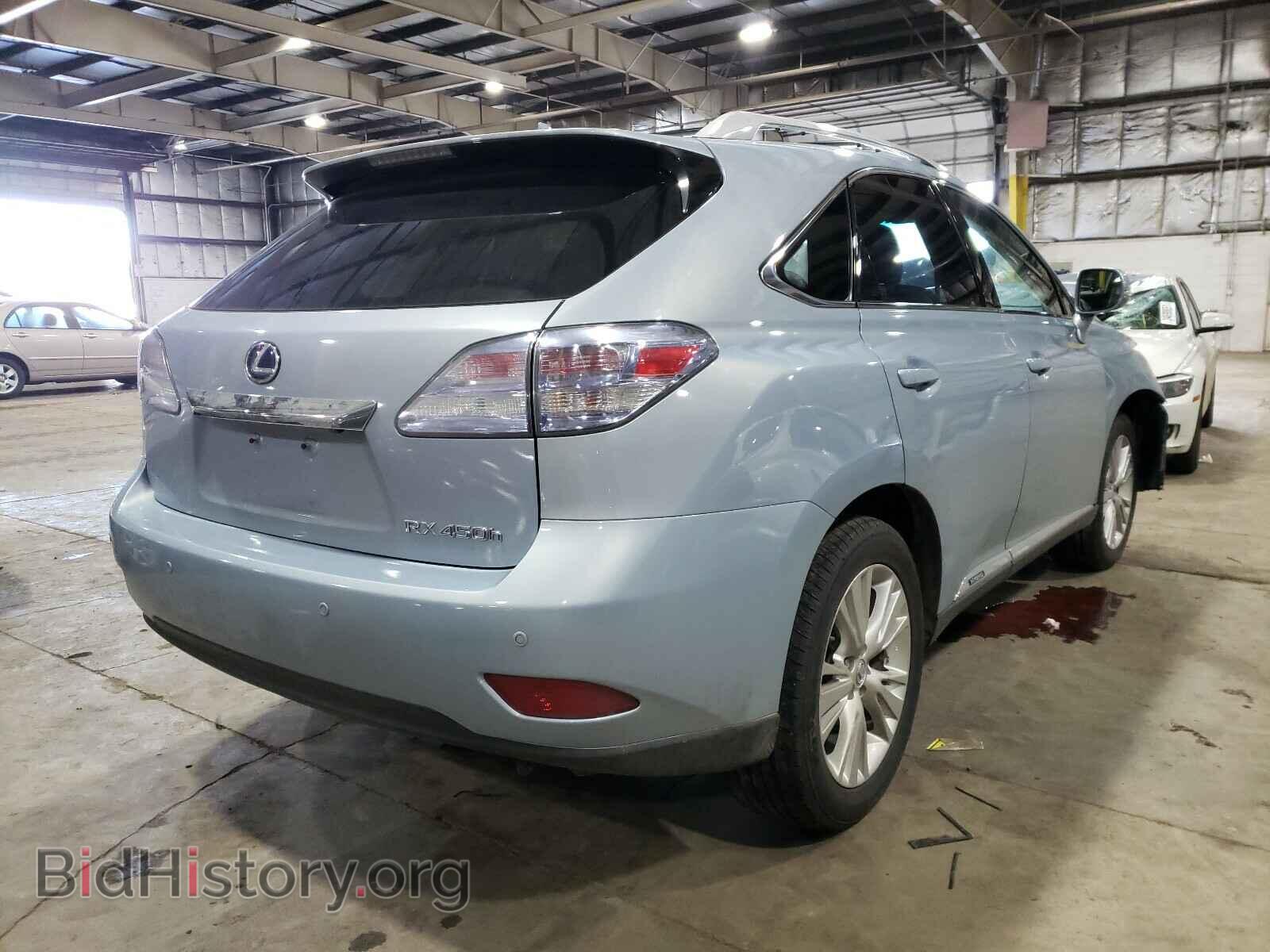 2012 LEXUS RX450 - VIN: JTJBC1BA4C2045718 - Фото 4