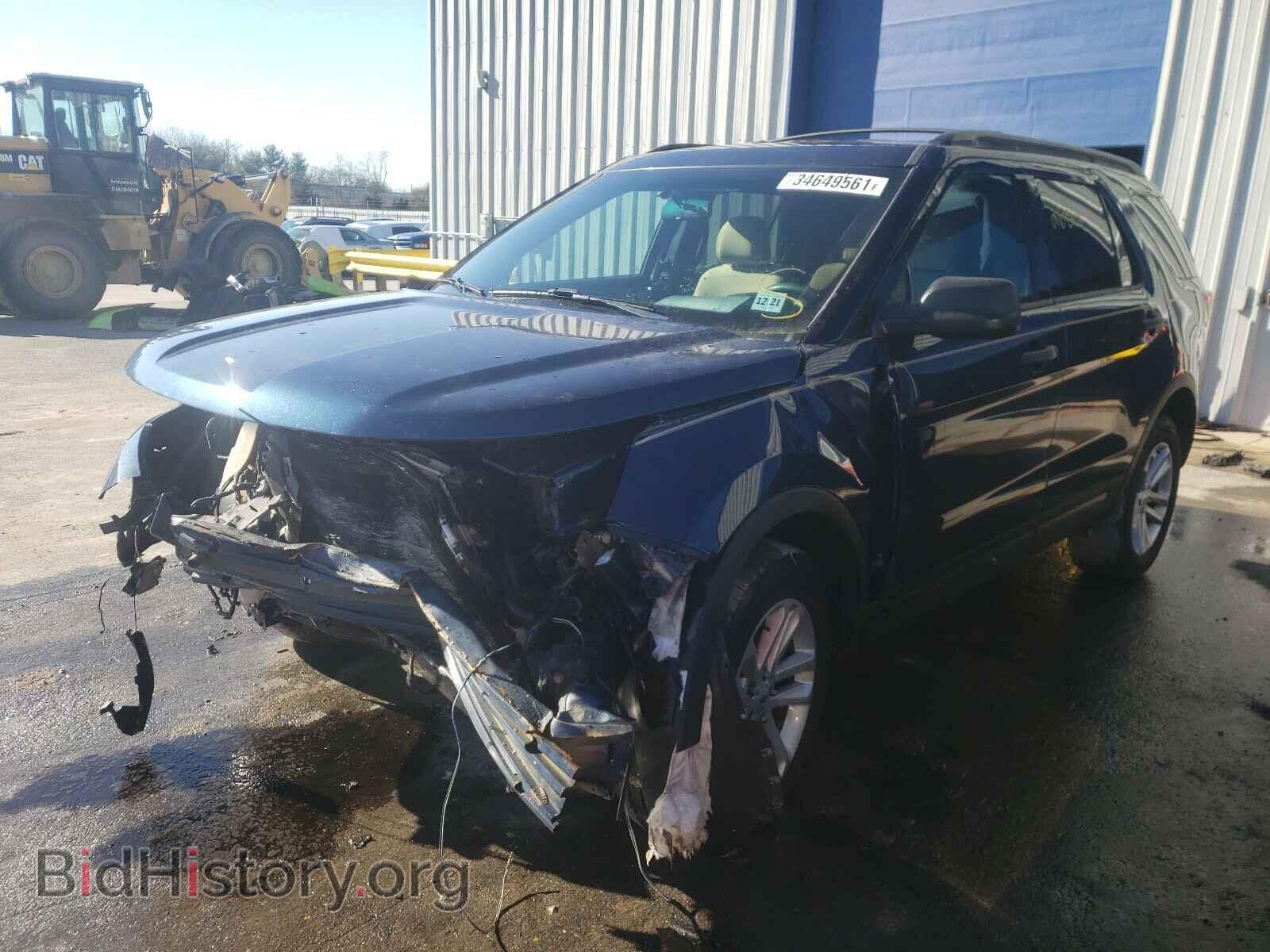2016 FORD EXPLORER - VIN: 1FM5K8B80GGC52698 - Фото 2