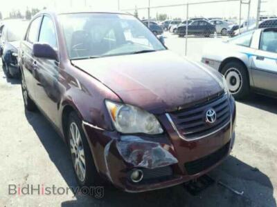 2008 Toyota AVALON Avalon XL/, red — VIN 4T1BK36B18U284395, Copart