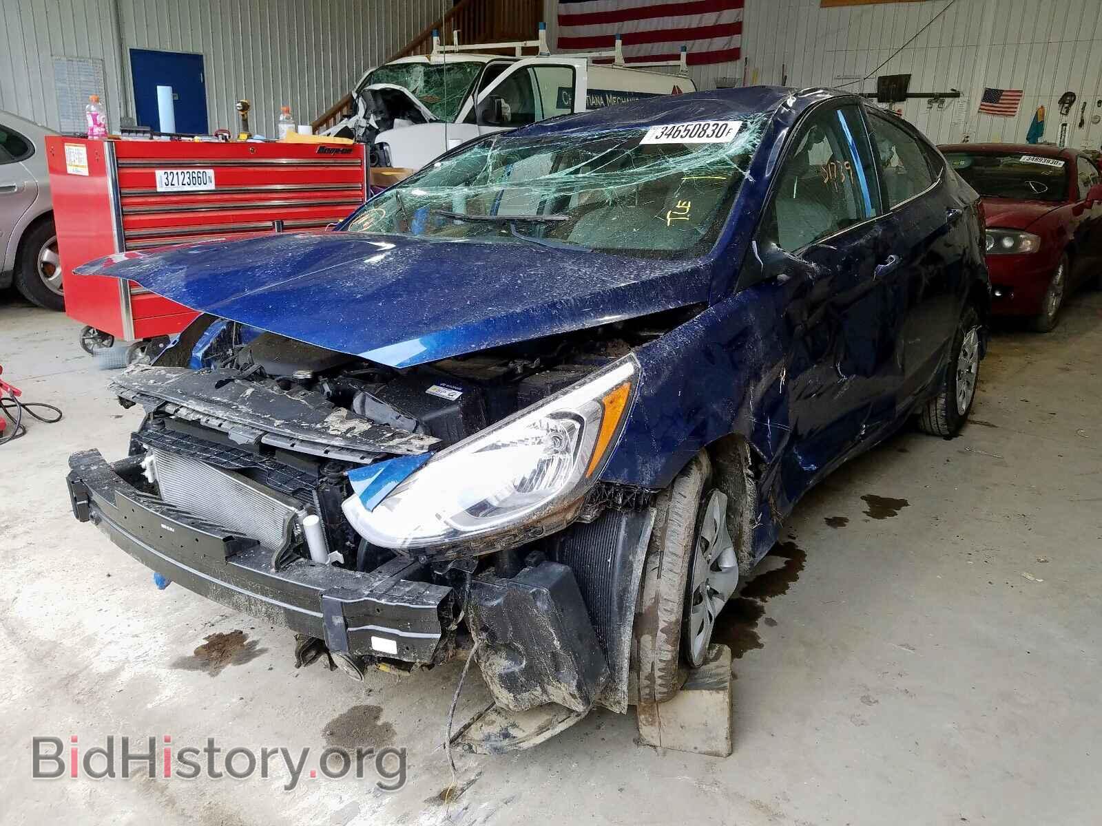 2017 HYUNDAI ACCENT - VIN: KMHCT4AE4HU275778 - Фото 2