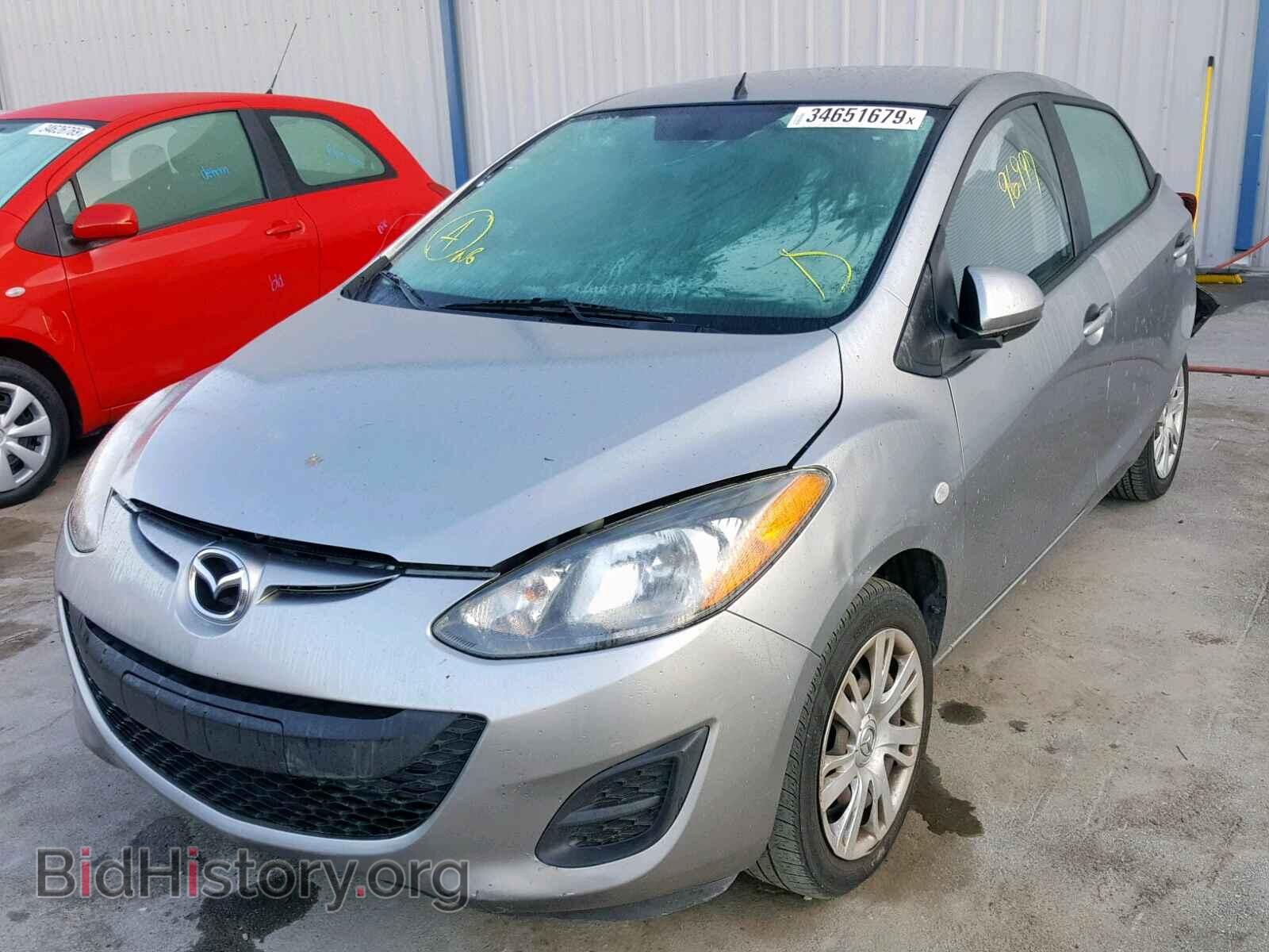 2014 MAZDA 2 - VIN: JM1DE1KZ2E0173580 - Фото 2