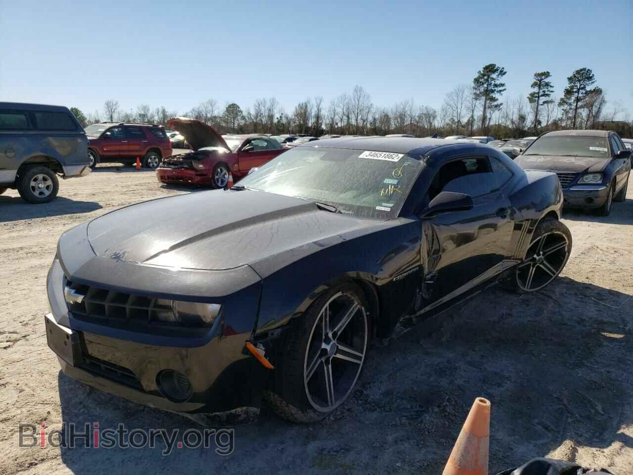 2011 CHEVROLET CAMARO - VIN: 2G1FA1ED4B9119406 - Фото 2
