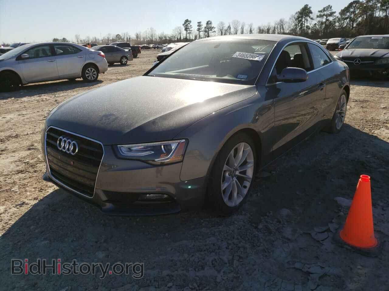 2013 AUDI A5 - VIN: WAULFAFR7DA000551 - Фото 2