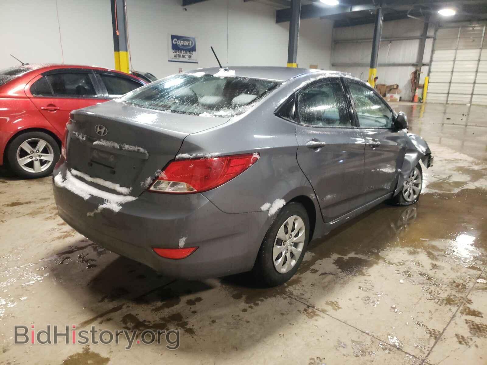 2015 HYUNDAI ACCENT - VIN: KMHCT4AEXFU893409 - Фото 4