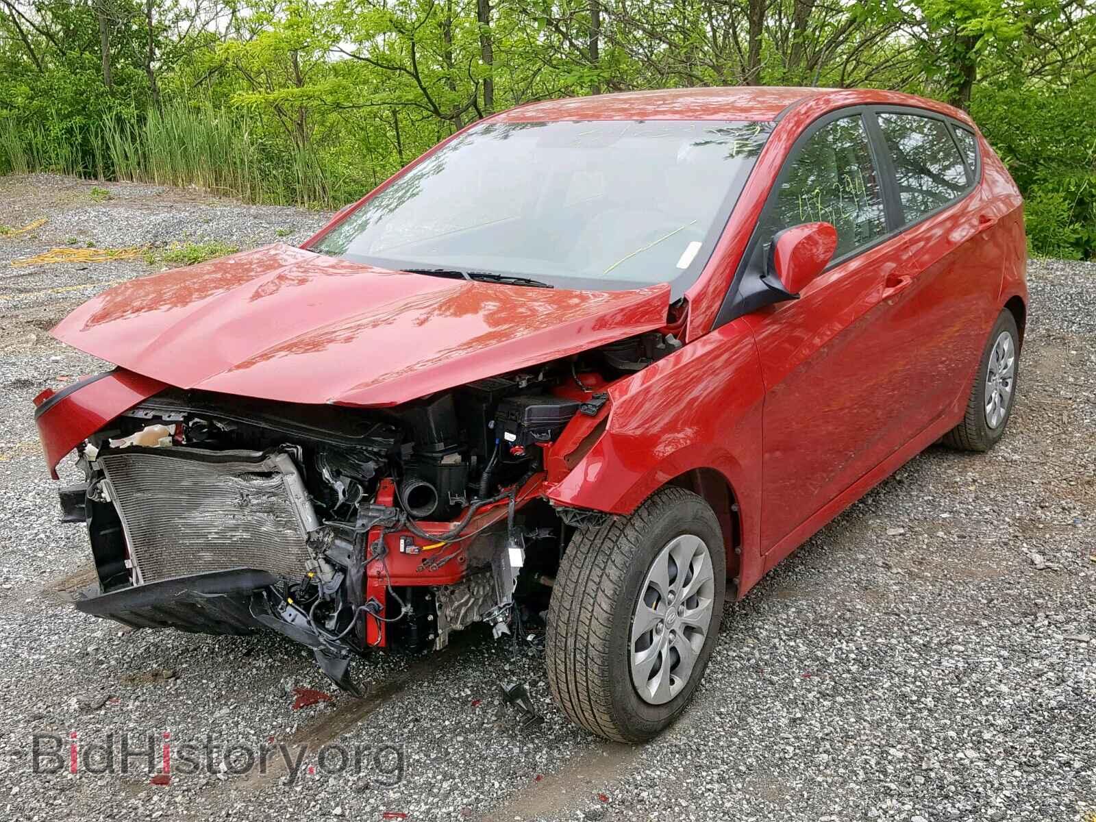 2017 HYUNDAI ACCENT - VIN: KMHCT5AE9HU311275 - Фото 2