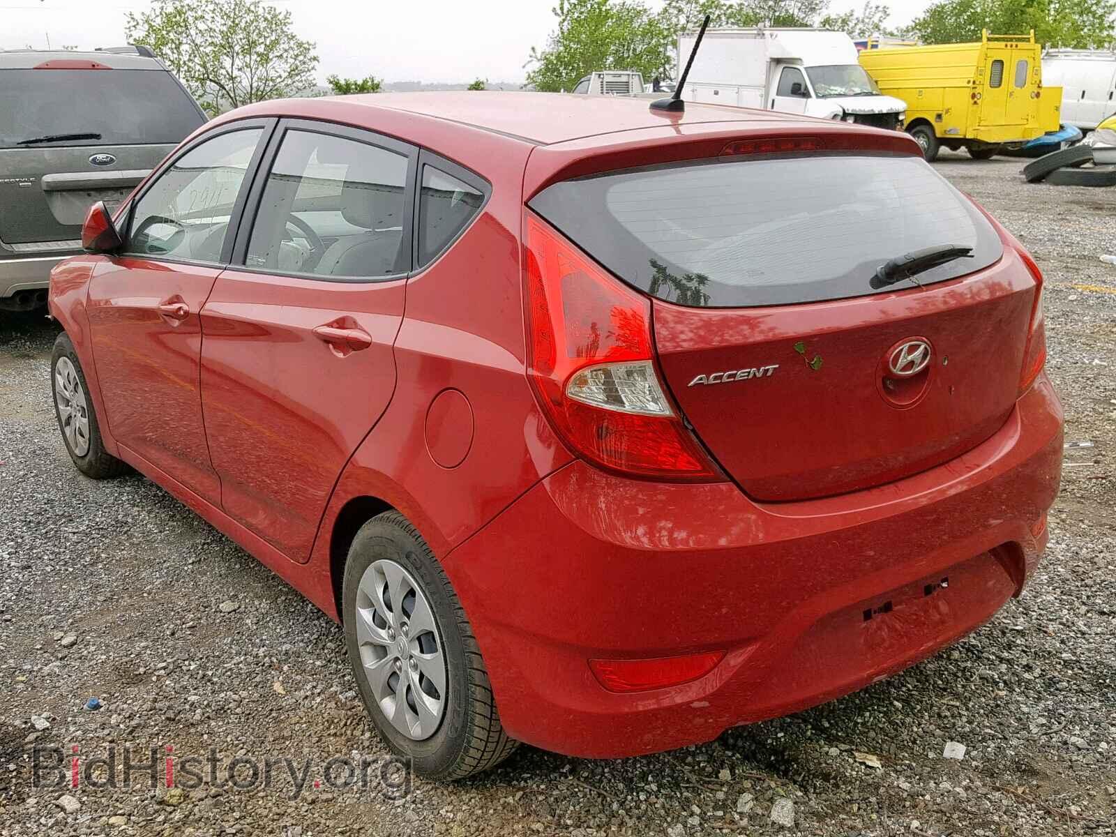 2017 HYUNDAI ACCENT - VIN: KMHCT5AE9HU311275 - Фото 3
