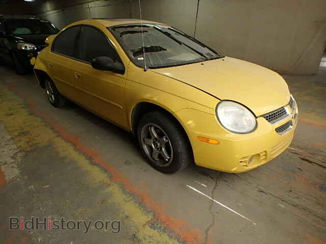 Фотография 1B3ES56C14D501302 - DODGE NEON 2004