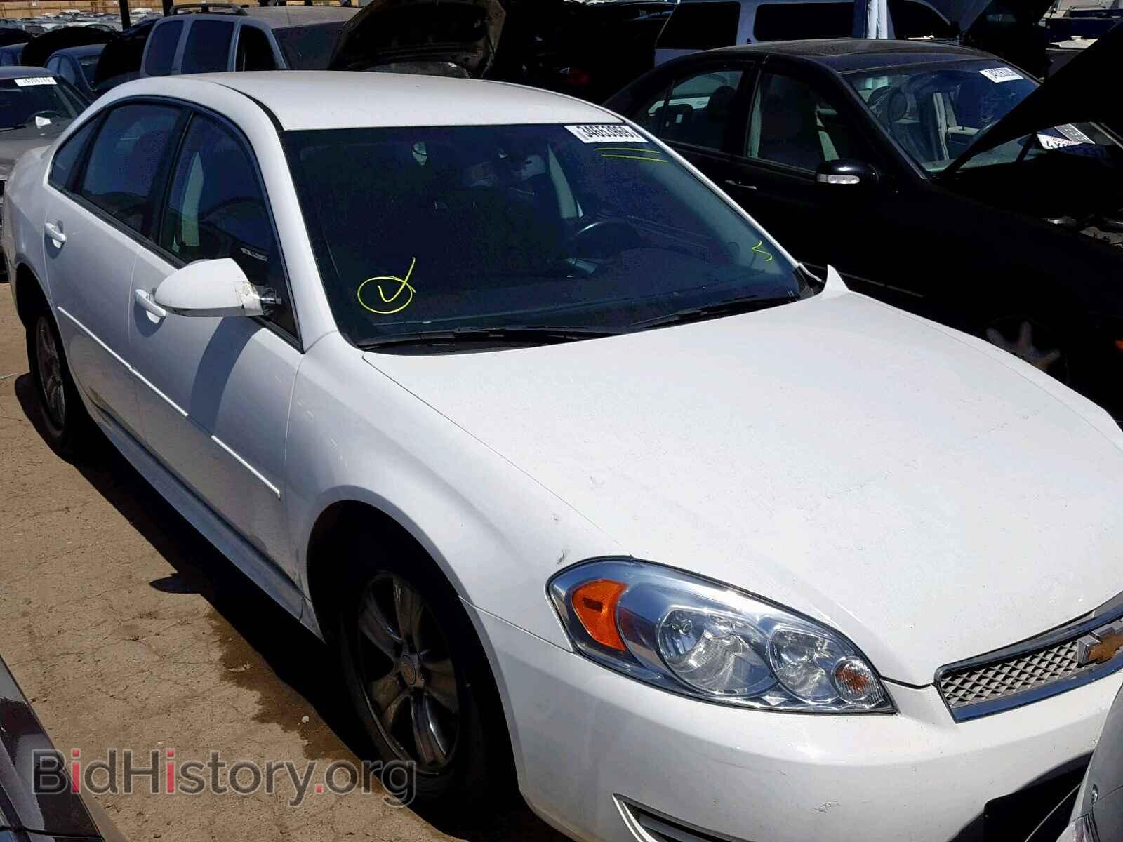 Фотография 2G1WF5E35C1303513 - CHEVROLET IMPALA 2012