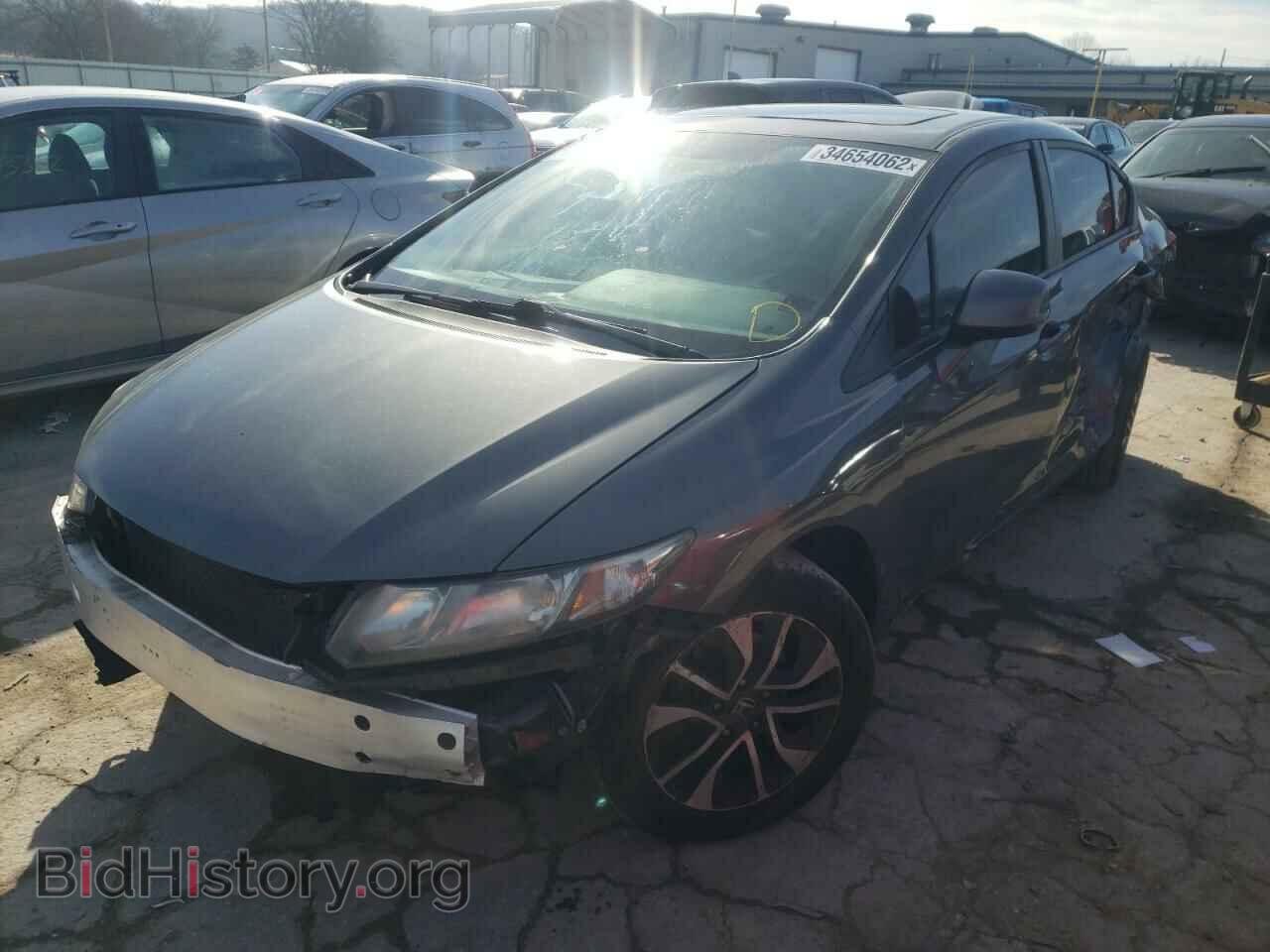 2013 HONDA CIVIC - VIN: 2HGFB2F89DH517250 - Фото 2