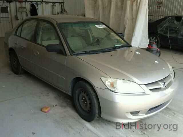 Photo 2HGES16525H591073 - HONDA CIVIC 2005