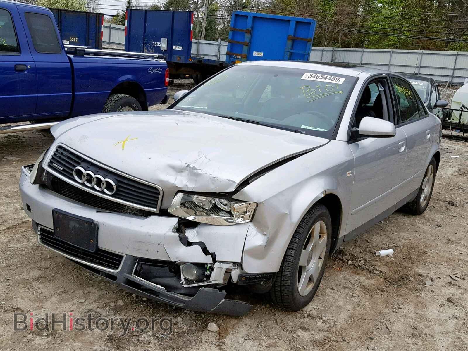 2002 AUDI A4 - VIN: WAULC68E02A193994 - Фото 2