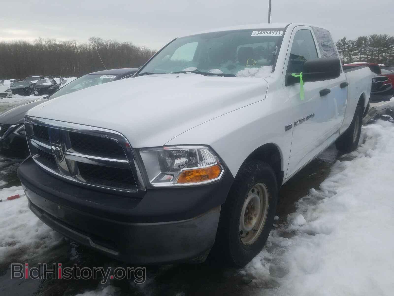 2011 DODGE RAM 1500 - VIN: 1D7RV1GP4BS678975 - Фото 2