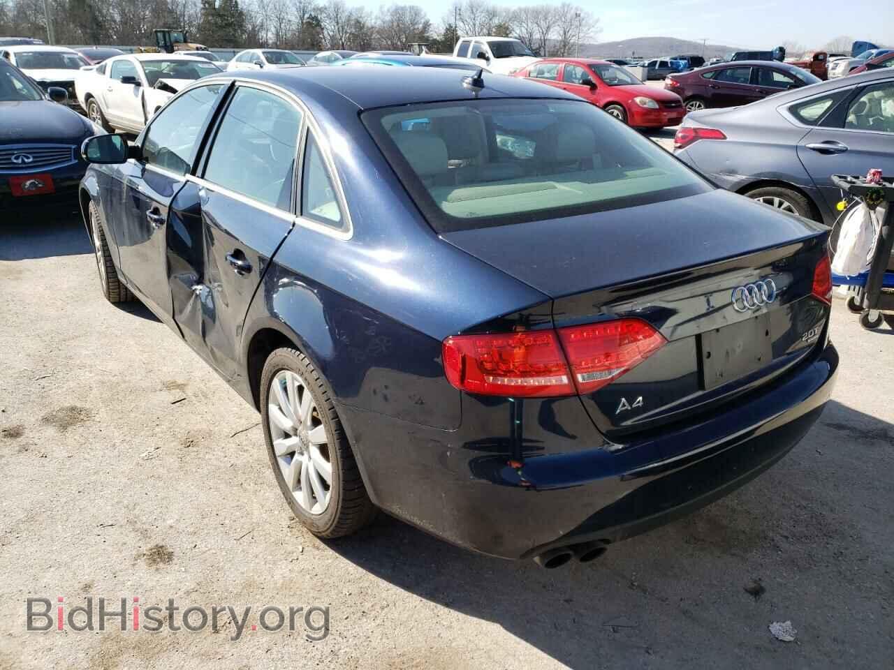 2011 AUDI A4 - VIN: WAUFFAFL3BN052144 - Фото 3