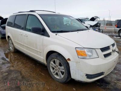 2010 Dodge CARAVAN Grand Cara, белый — VIN 2D4RN4DE9AR469202, Copart