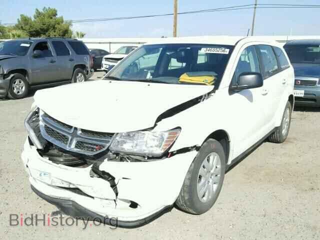 2013 DODGE JOURNEY - VIN: 3C4PDCAB4DT733553 - Фото 2