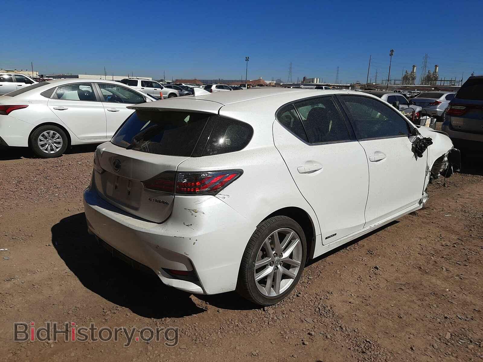 2014 LEXUS CT 200 - VIN: JTHKD5BH0E2178241 - Фото 4