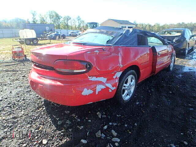 1999 CHRYSLER SEBRING - VIN: 3C3EL45H5XT598705 - Фото 4