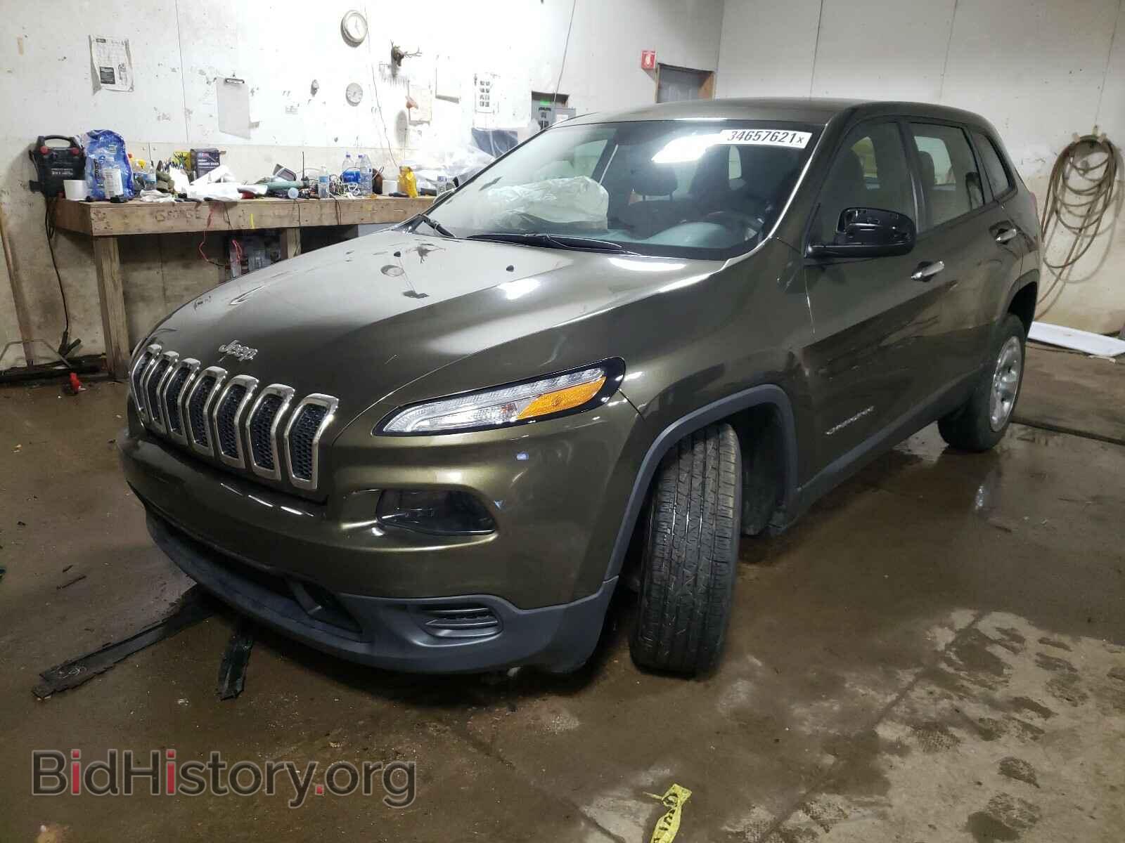 2016 JEEP CHEROKEE - VIN: 1C4PJLAB0GW125956 - Фото 2