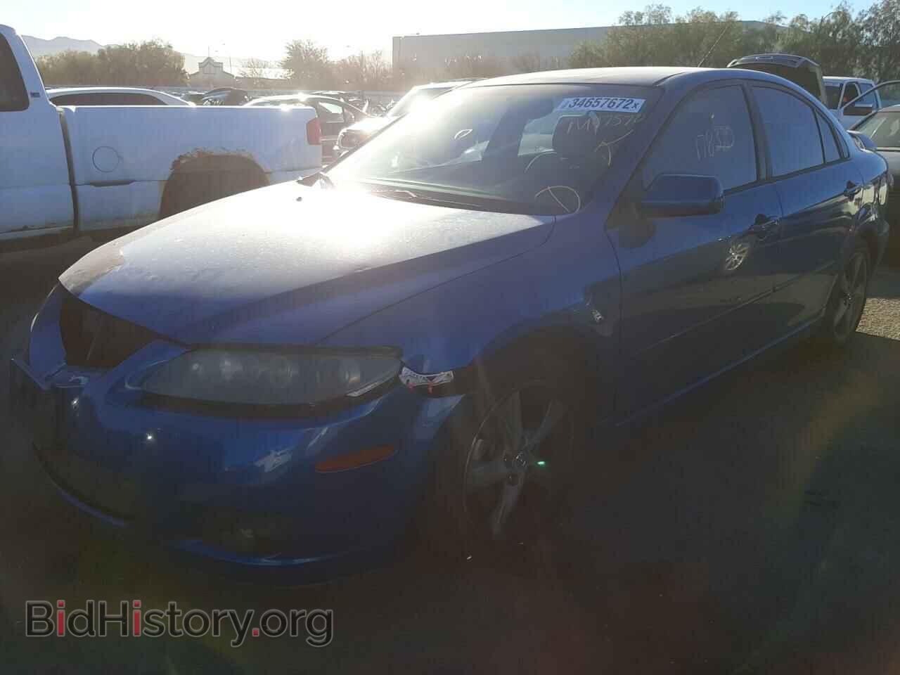 2006 MAZDA 6 - VIN: 1YVHP84C665M47570 - Фото 2