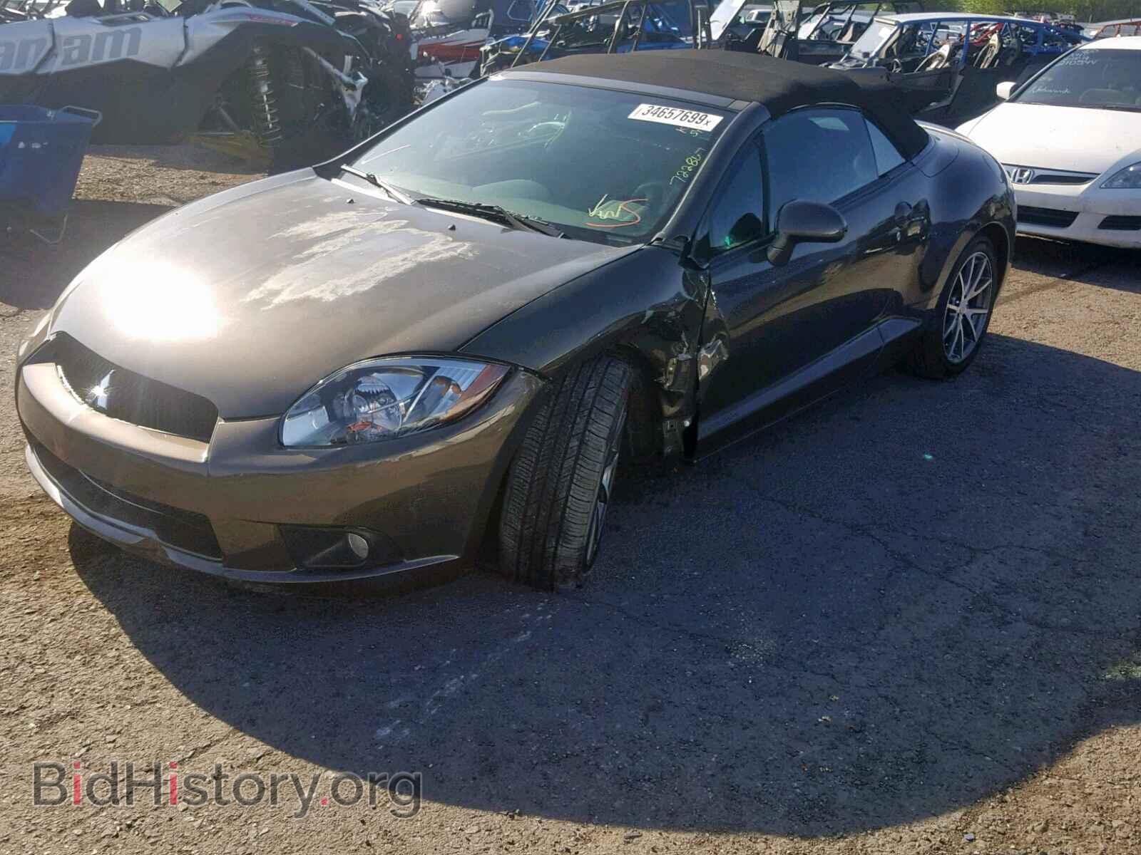 2012 MITSUBISHI ECLIPSE - VIN: 4A37L2EF7CE002489 - Photo 2