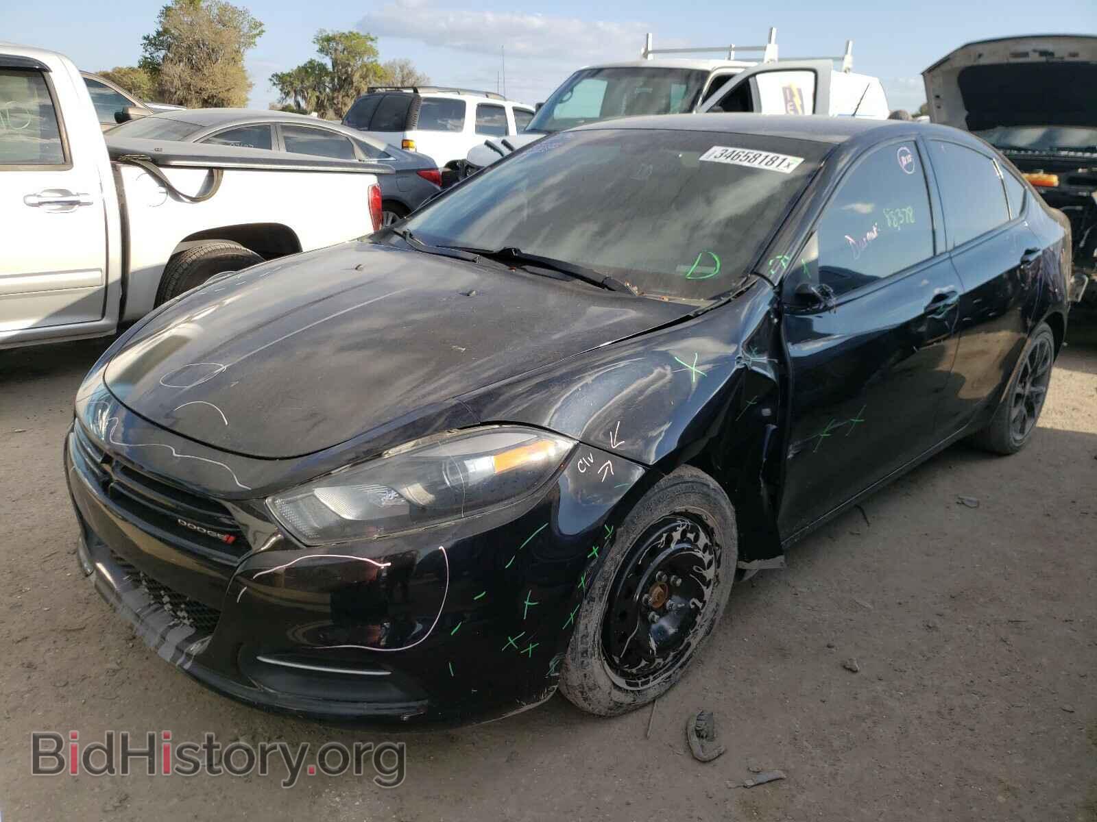 2015 DODGE DART - VIN: 1C3CDFAA8FD375443 - Фото 2