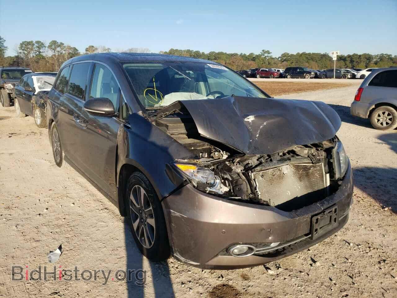 Фотография 5FNRL5H96EB095753 - HONDA ODYSSEY 2014