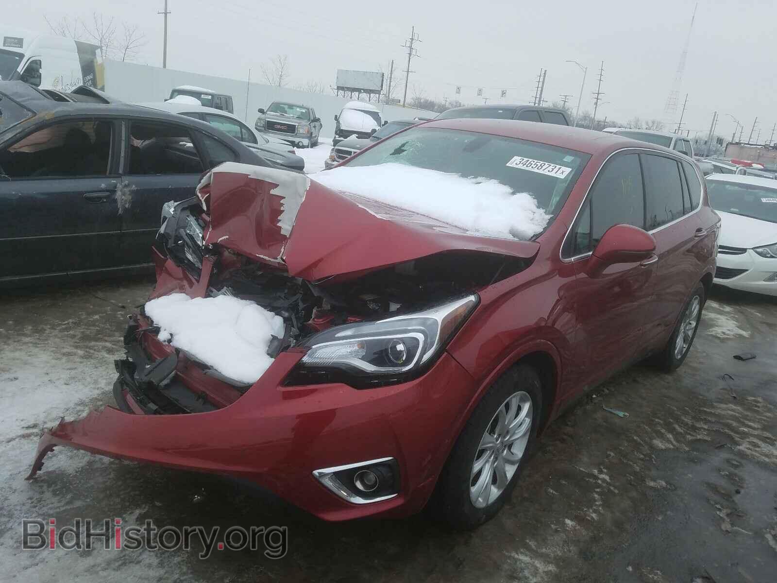 2019 BUICK ENVISION - VIN: LRBFXBSA2KD146207 - Фото 2