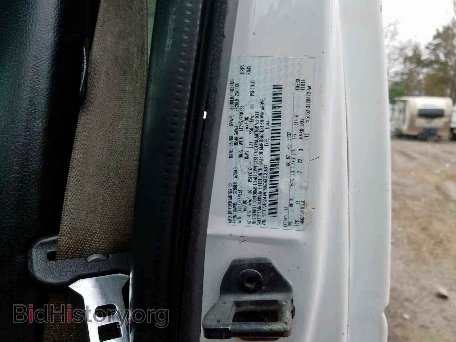 2008 FORD ECONOLINE - VIN: 1FTNE24W18DB02381 - Фото 10