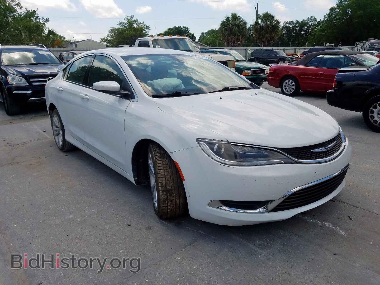 Фотография 1C3CCCAB8FN659059 - CHRYSLER 200 2015