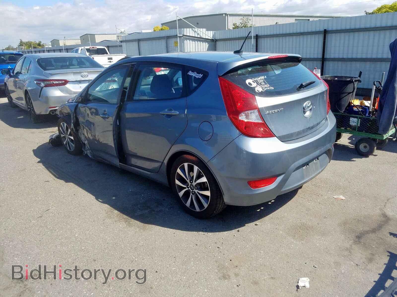 2017 HYUNDAI ACCENT - VIN: KMHCU5AE2HU353557 - Фото 3