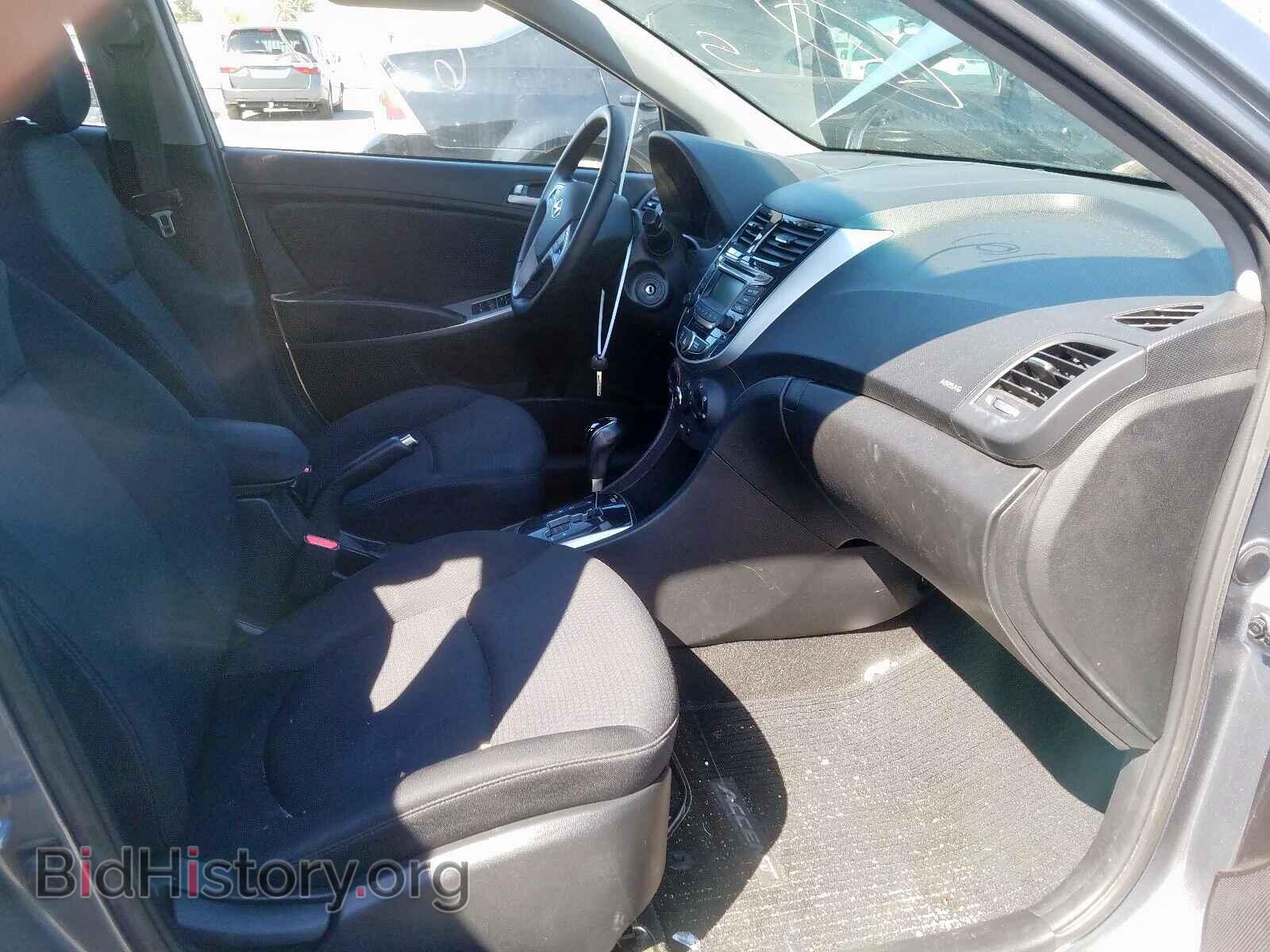 2017 HYUNDAI ACCENT - VIN: KMHCU5AE2HU353557 - Фото 5