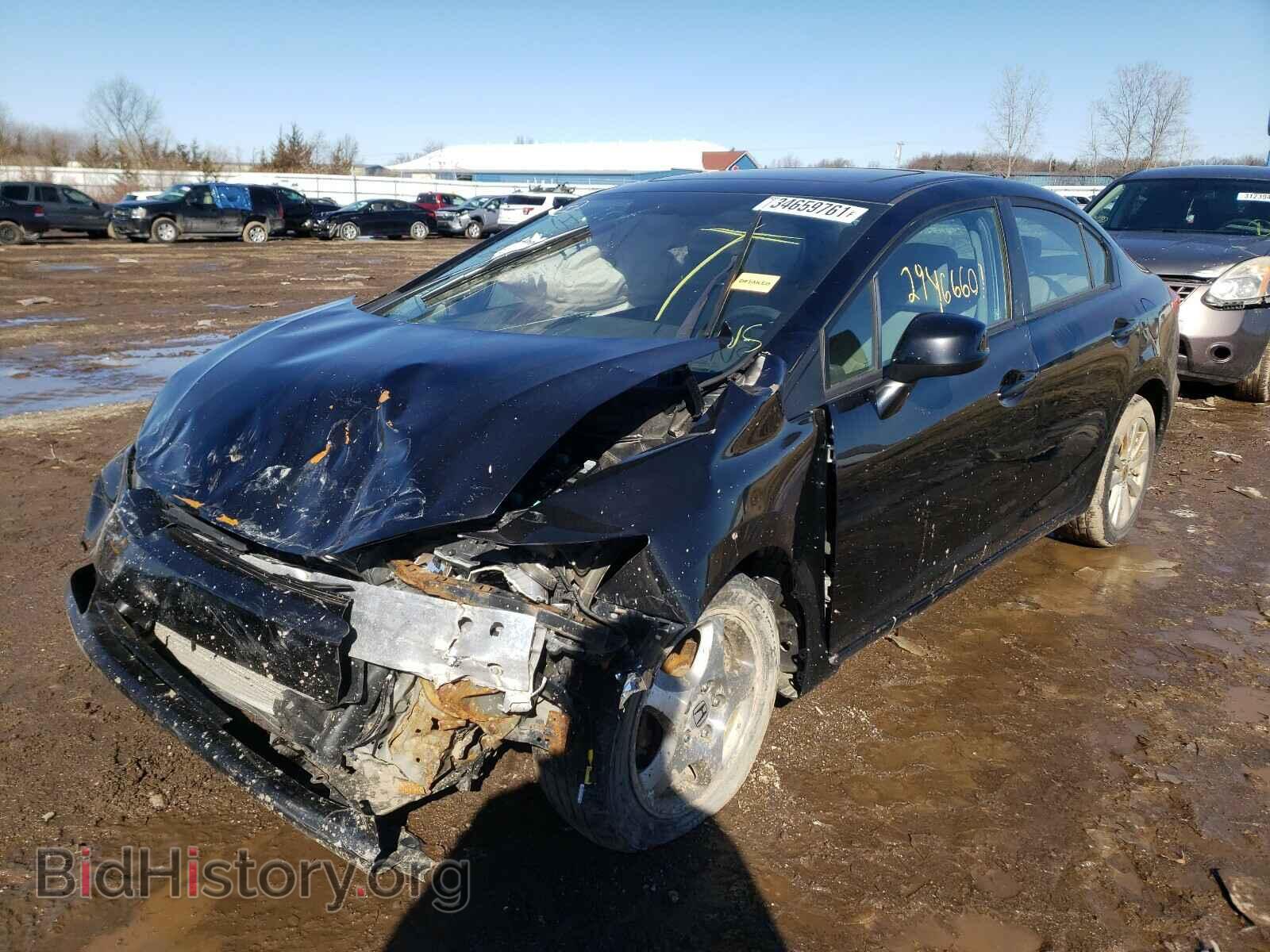 2012 HONDA CIVIC - VIN: 19XFB2F85CE052457 - Фото 2