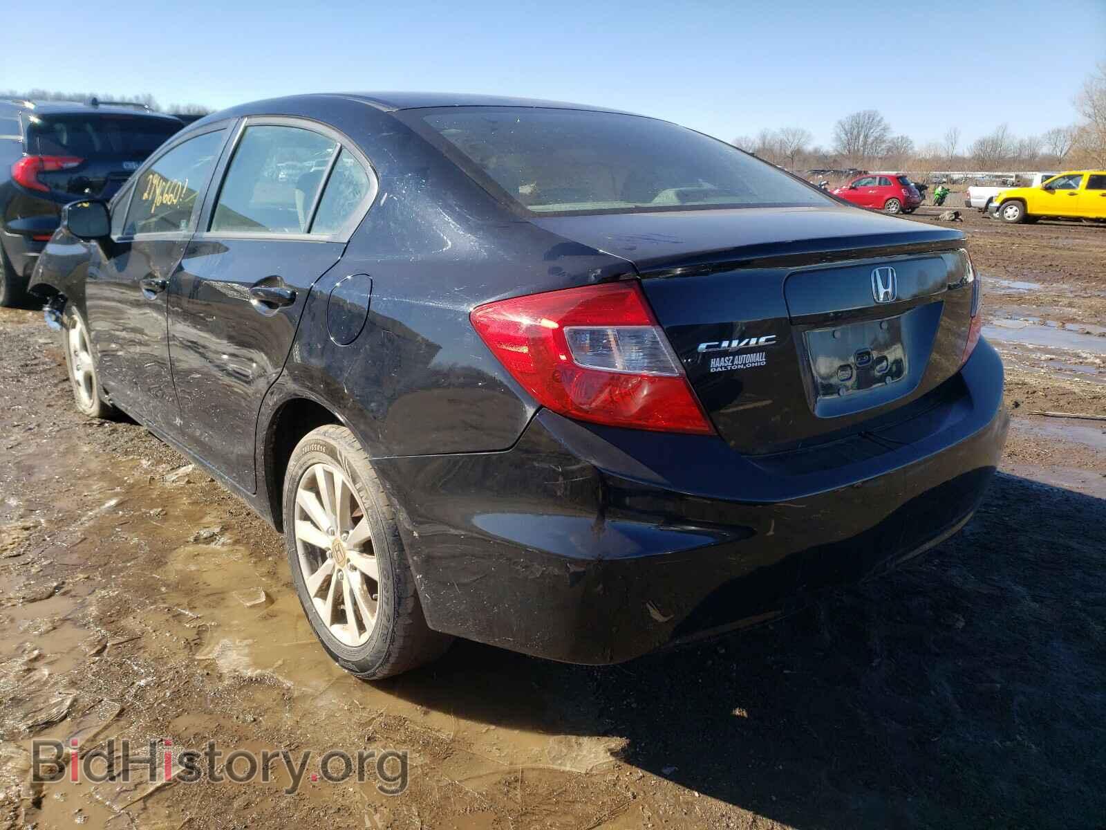 2012 HONDA CIVIC - VIN: 19XFB2F85CE052457 - Фото 3