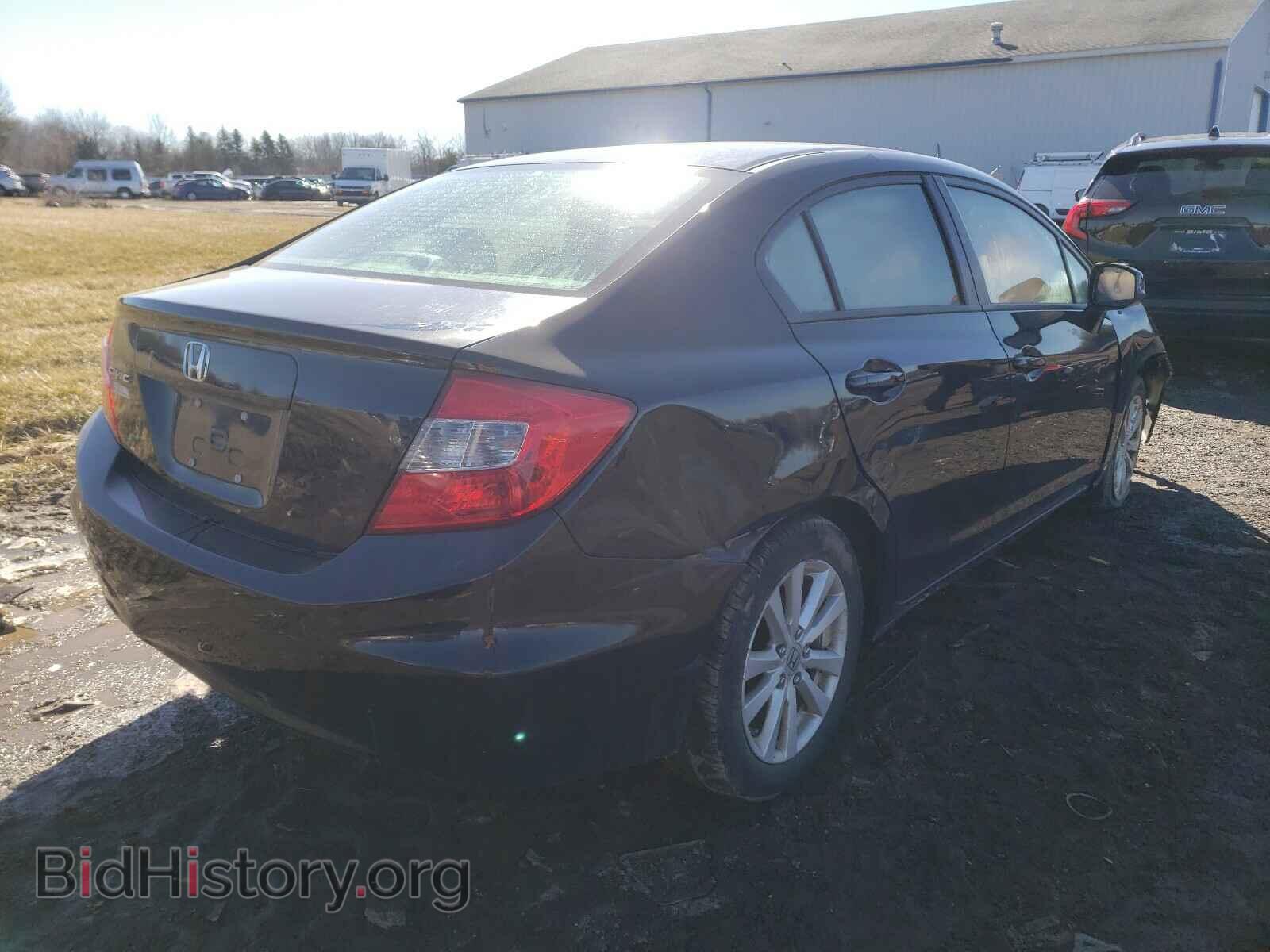 2012 HONDA CIVIC - VIN: 19XFB2F85CE052457 - Фото 4
