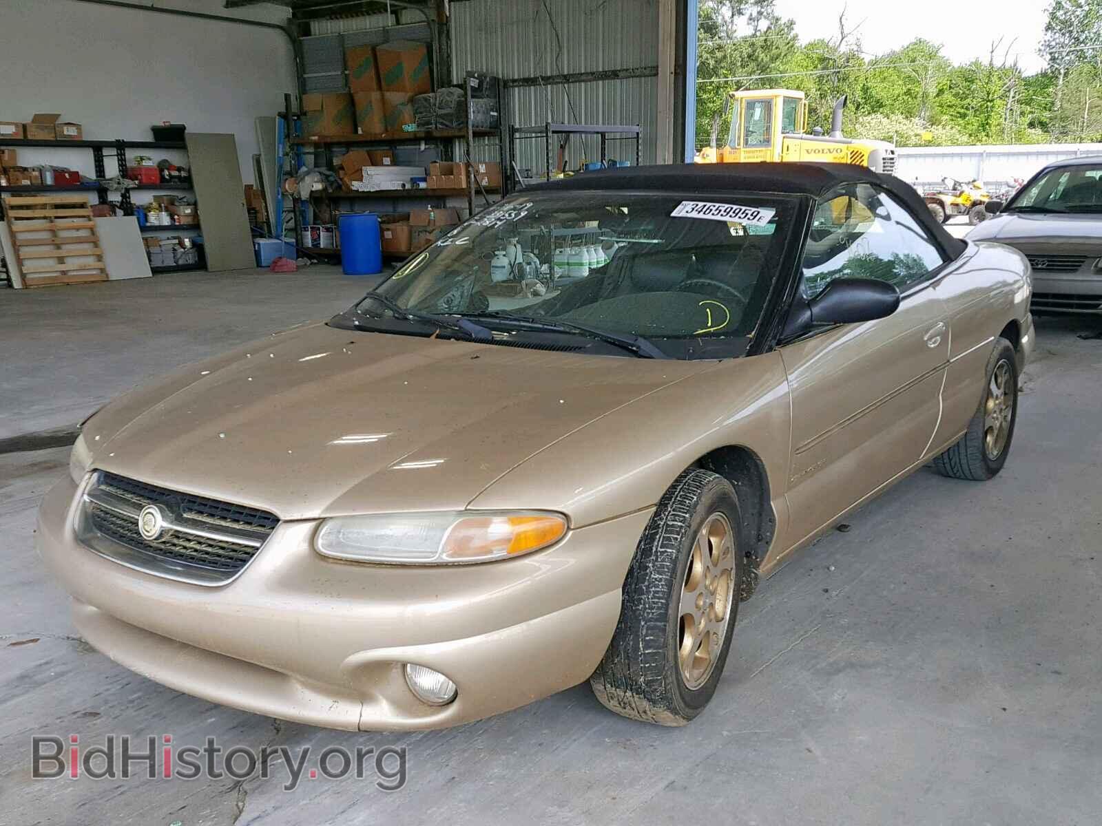 1998 CHRYSLER SEBRING - VIN: 3C3EL55H5WT302814 - Фото 2