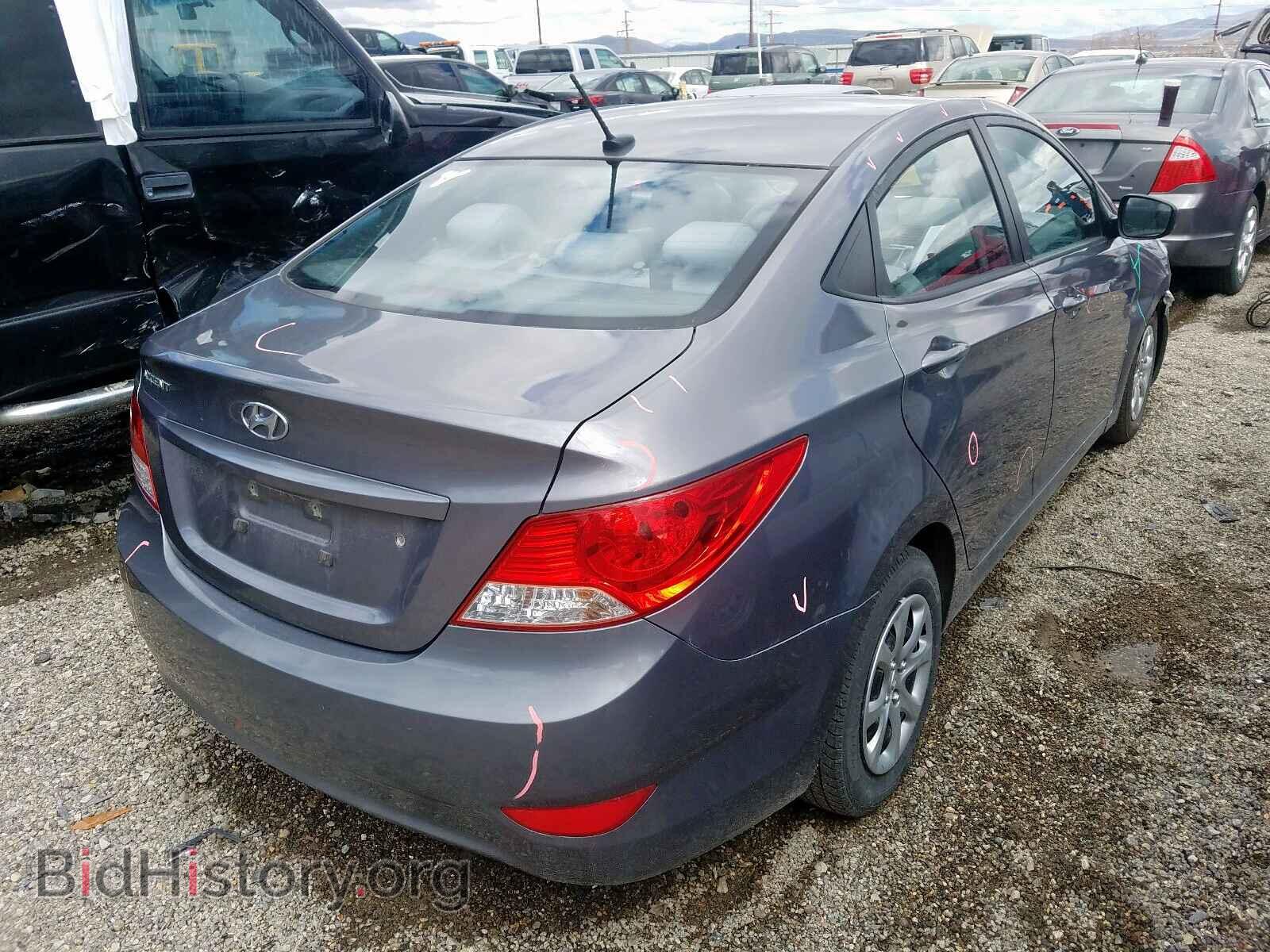 2013 HYUNDAI ACCENT - VIN: KMHCT4AE4DU505863 - Фото 4