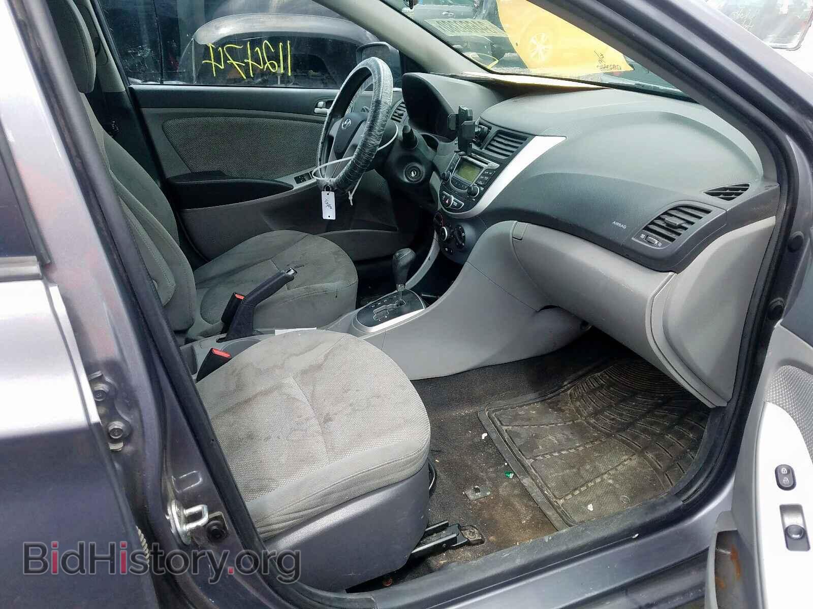 2013 HYUNDAI ACCENT - VIN: KMHCT4AE4DU505863 - Фото 5