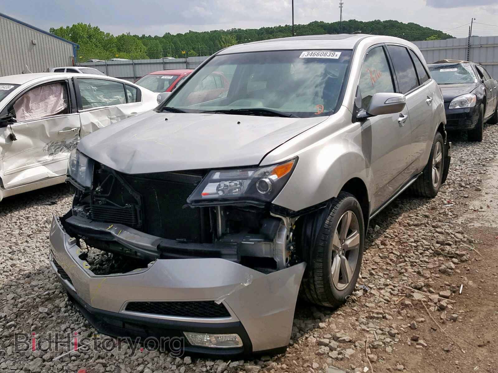 2011 ACURA MDX - VIN: 2HNYD2H69BH514157 - Фото 2