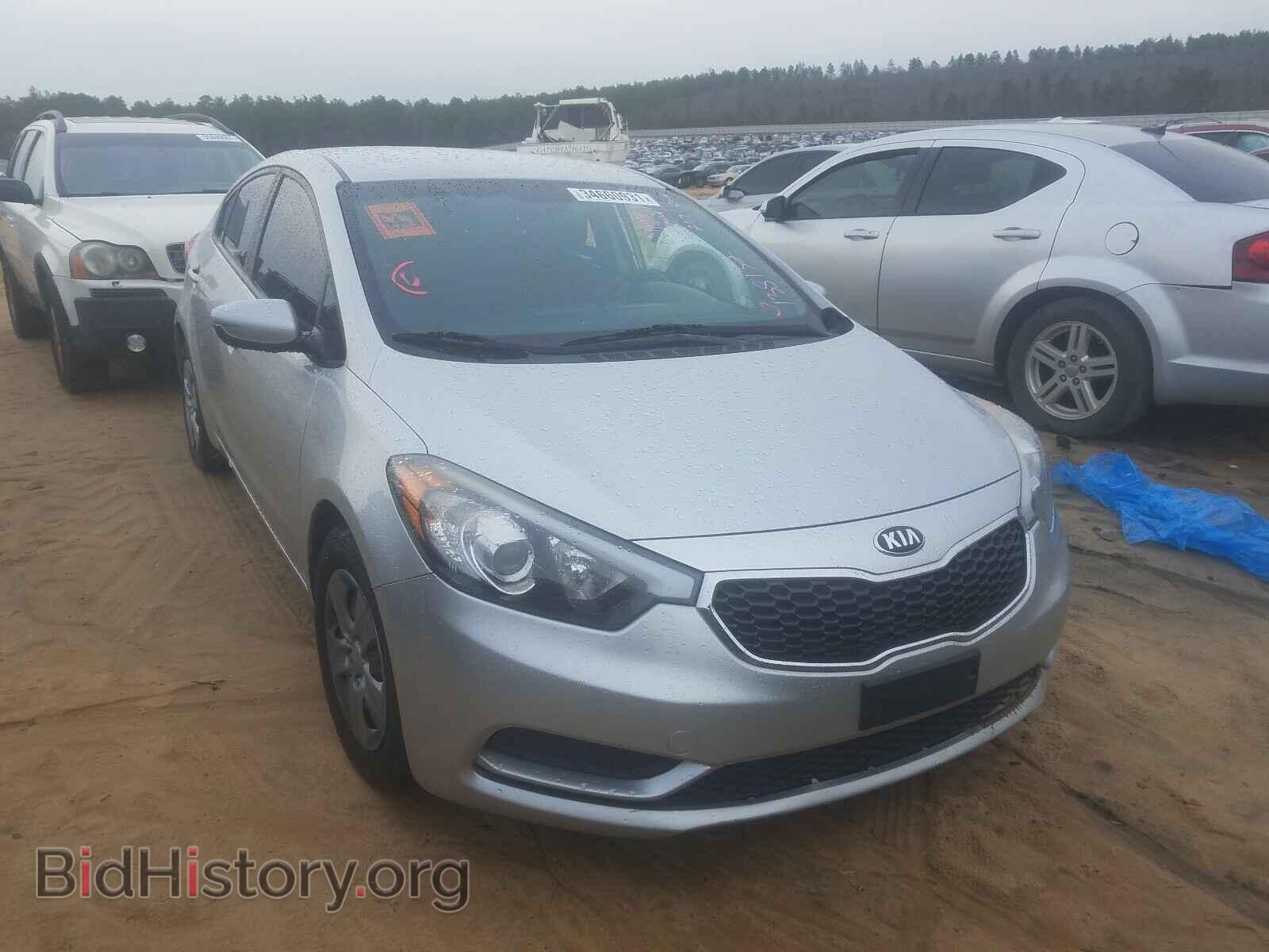 Photo KNAFK4A60E5142449 - KIA FORTE 2014