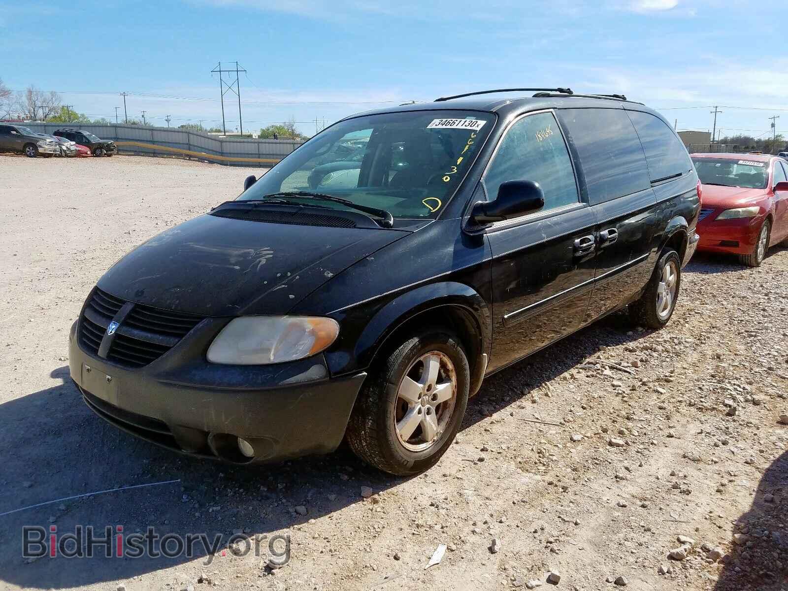 2007 DODGE CARAVAN - VIN: 2D4GP44L47R241794 - Фото 2