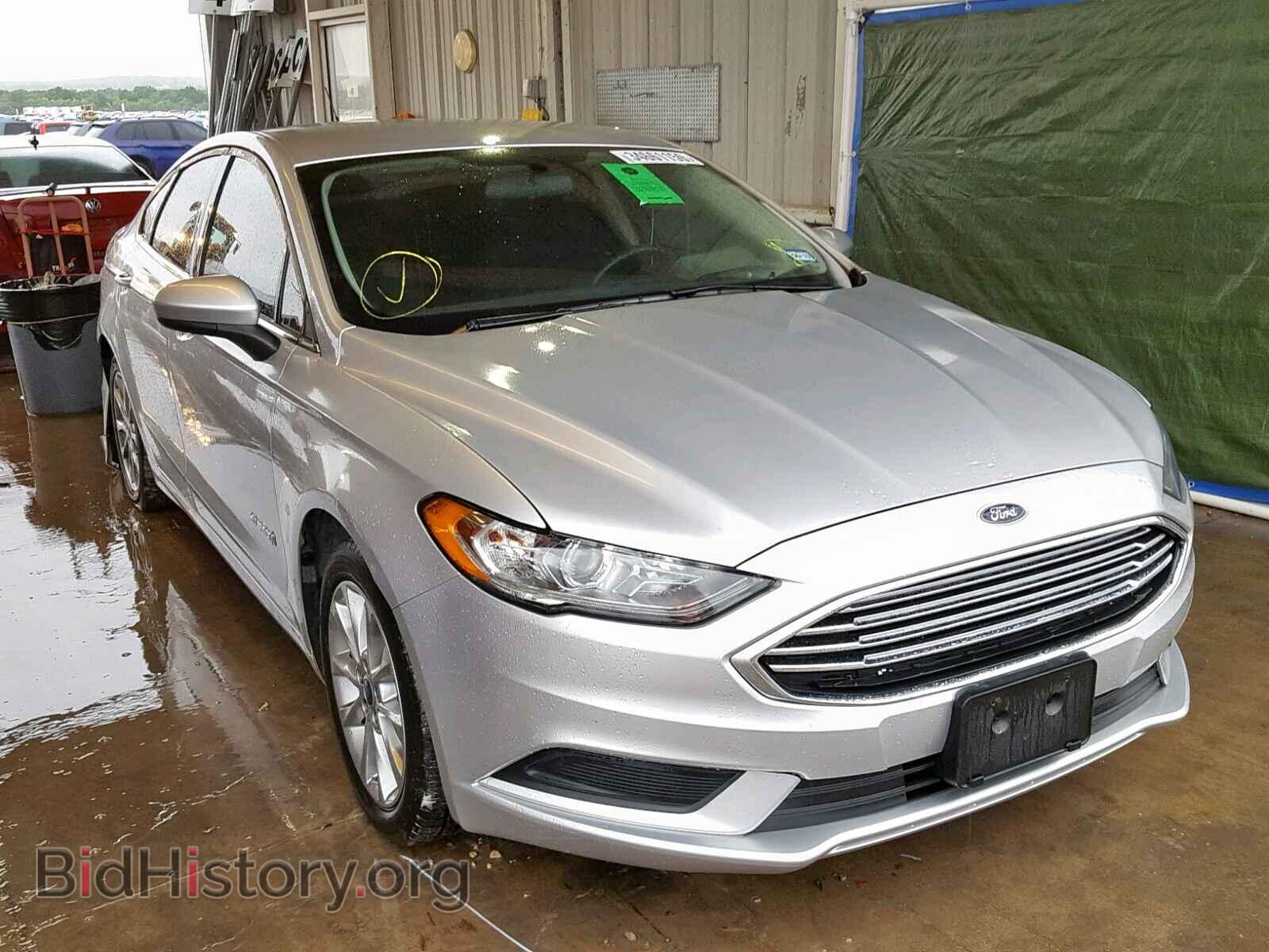Фотография 3FA6P0LU9HR312355 - FORD FUSION SE 2017