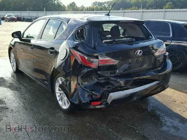 2011 LEXUS CT 200 - VIN: JTHKD5BH1B2041966 - Фото 3